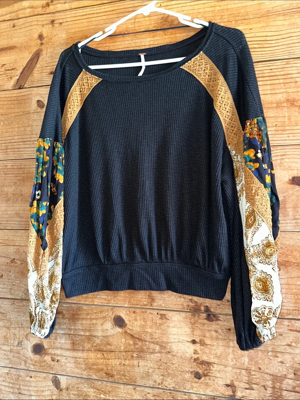 Free People Women's Casual Clash Top